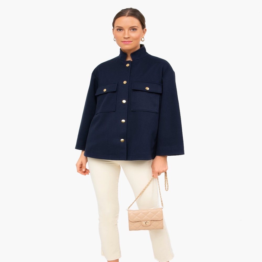 NWT! Tuckernuck navy Marant shirt jacket